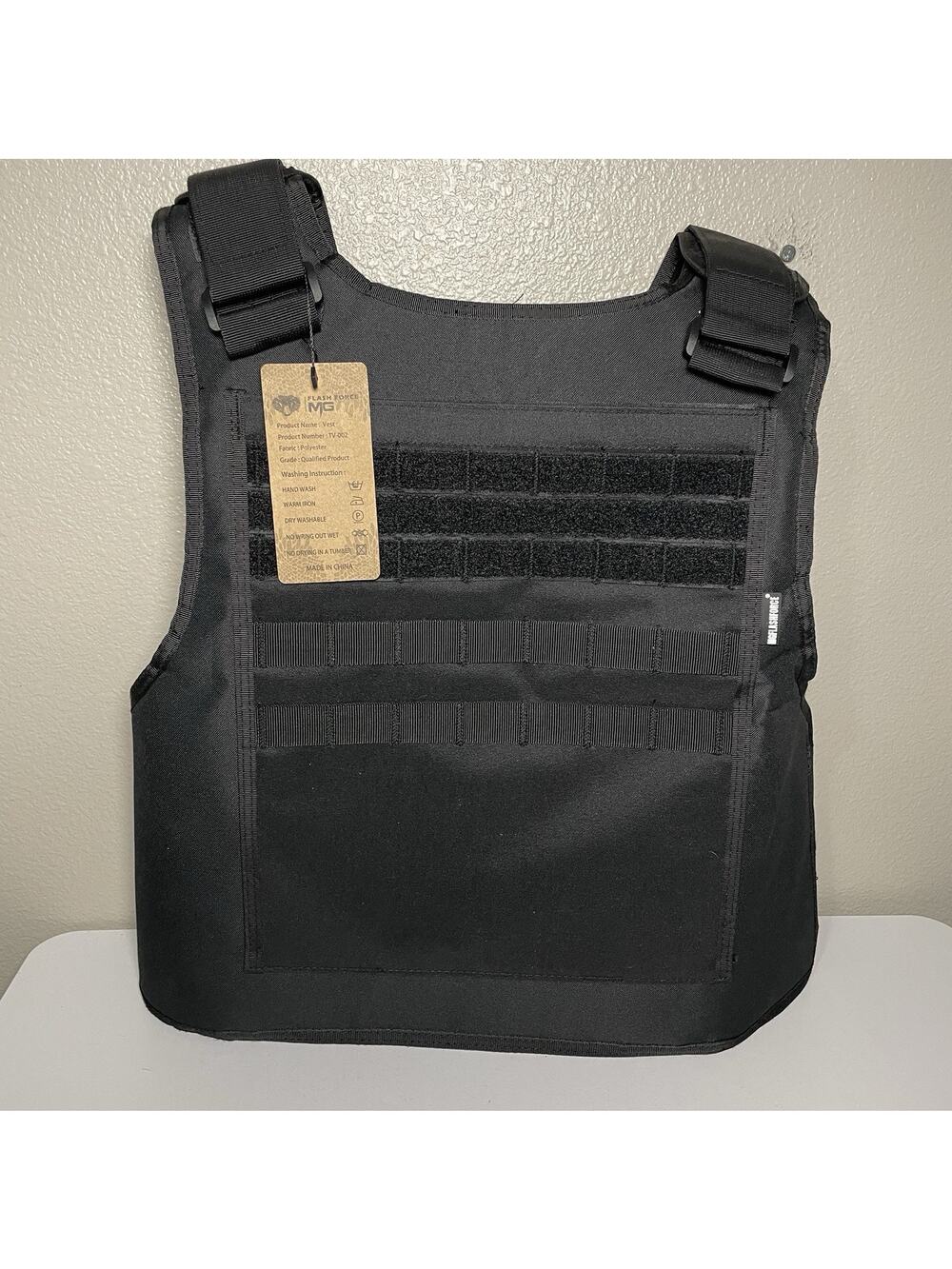 Flash Force MG Men's Tactical Vest for Paintball, Airsoft, Cosplay, Model TV-002